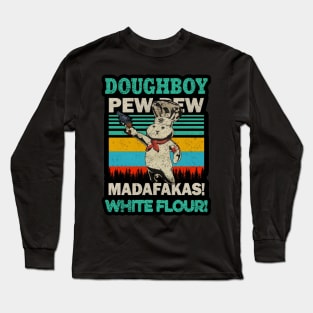 VINTAGE DOUGHBOYS PEW PEW Long Sleeve T-Shirt